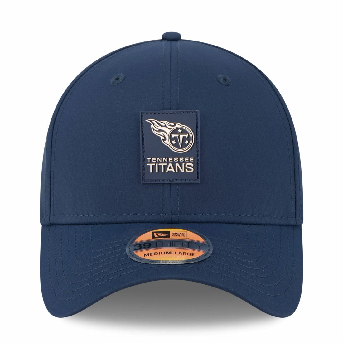 Tennessee Titans New Era 2025 Sideline 39THIRTY Flex Hat - Navy - NFL