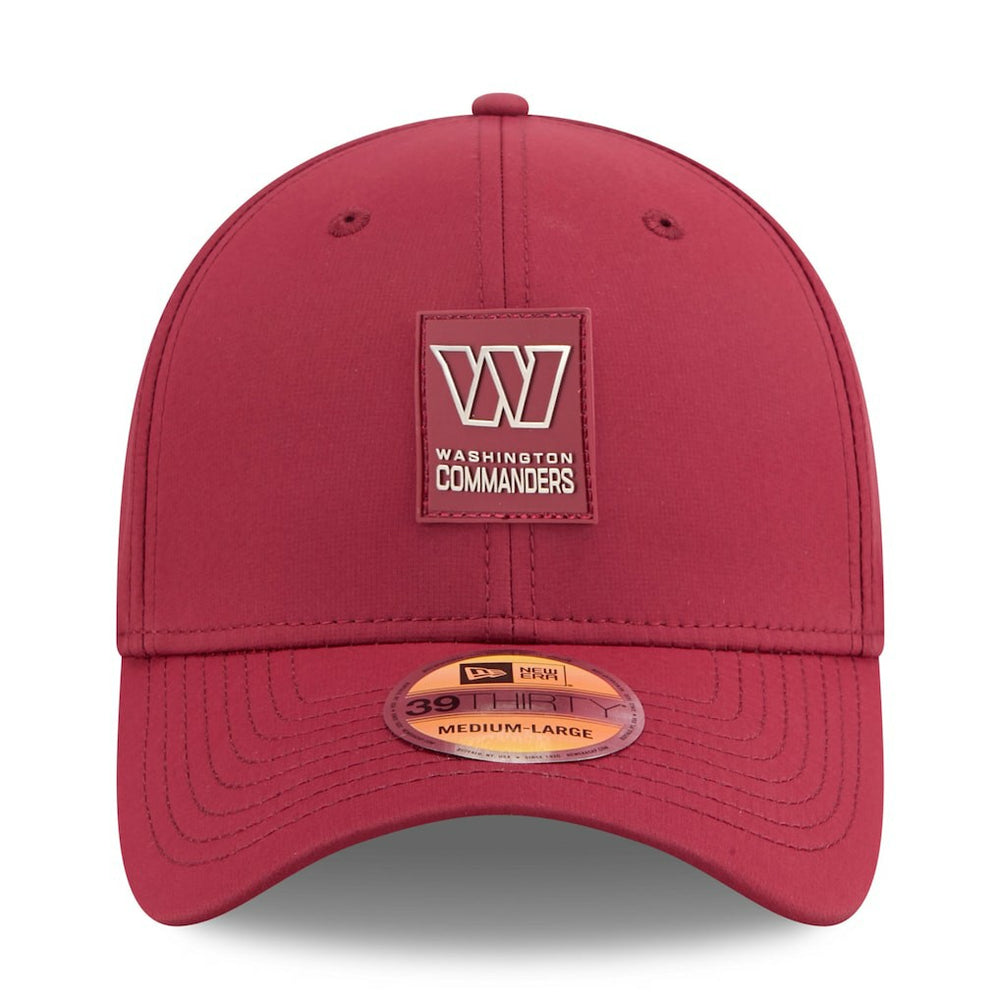 Washington Commanders New Era 2025 Sideline 39THIRTY Flex Hat - Burgundy - NFL