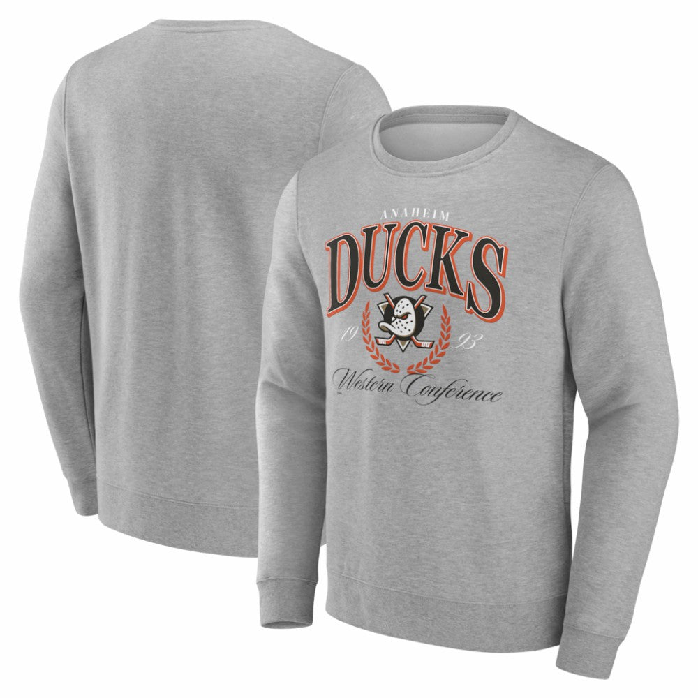 Anaheim Ducks Reign Supreme Pullover Sweatshirt - Gray | NHL online