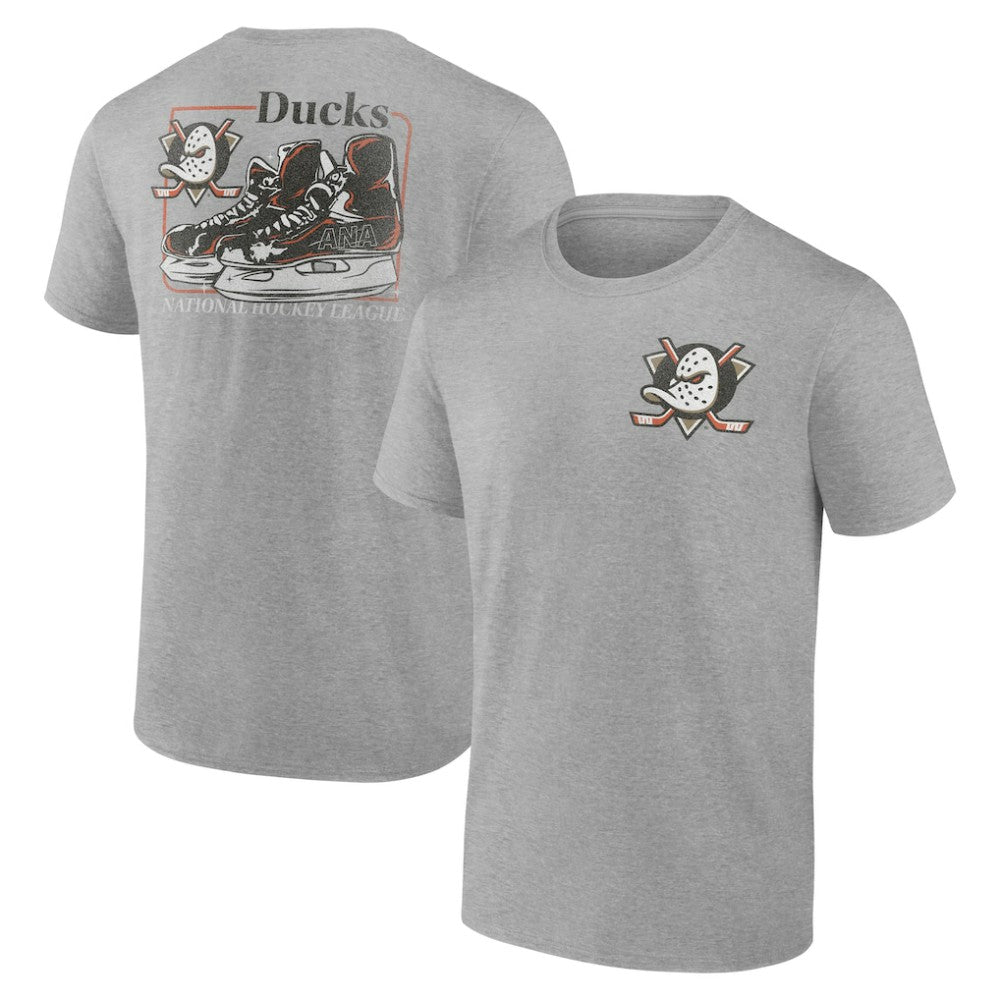 Anaheim Ducks Glory Skates T-Shirt - Heather Gray | NHL sale