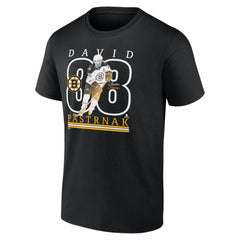 David Pastrnak Boston Bruins Player Show T-Shirt - Black | NHL online