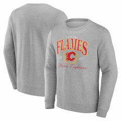 Calgary Flames Reign Supreme Pullover Sweatshirt - Gray | NHL near me