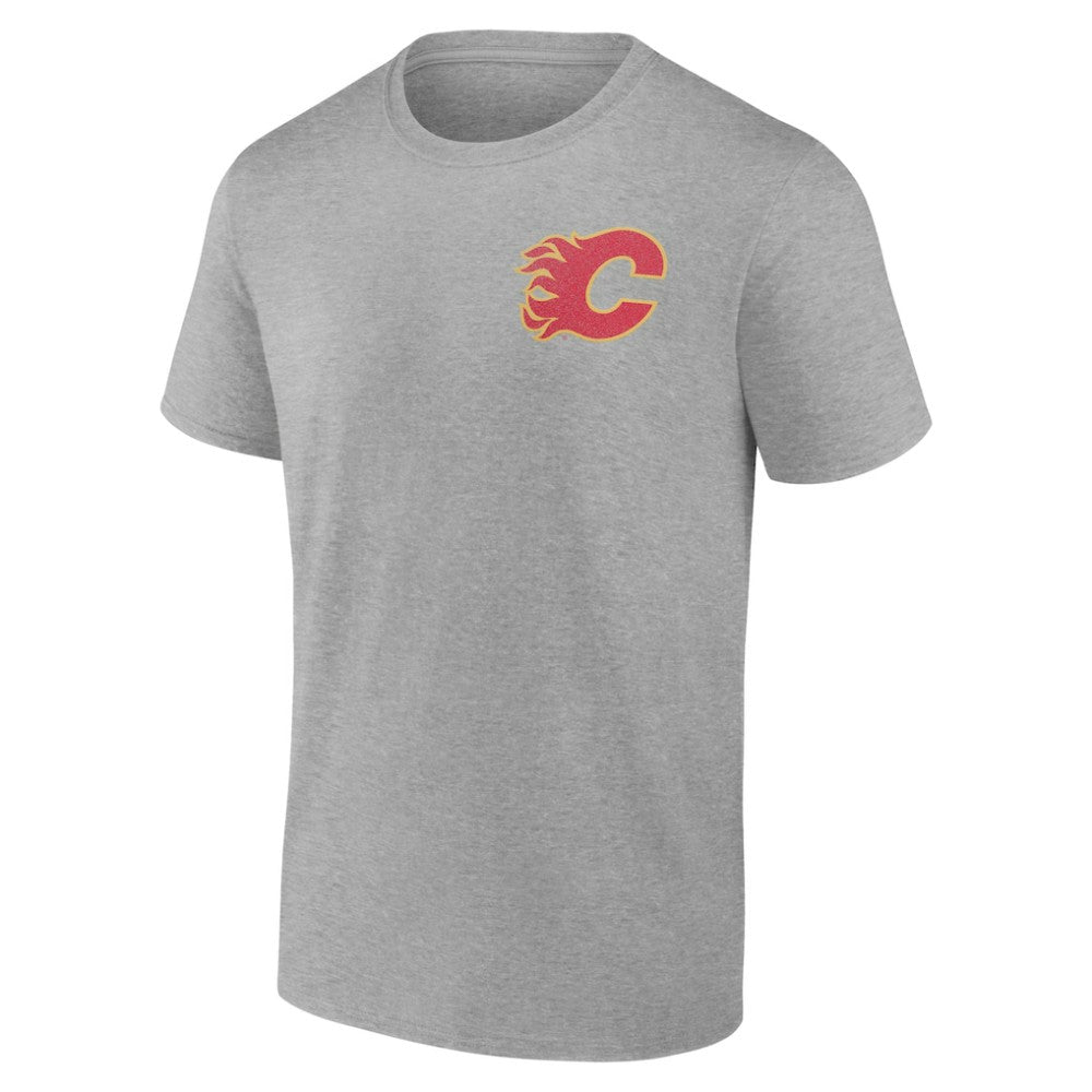Calgary Flames Glory Skates T-Shirt - Heather Gray | NHL discount