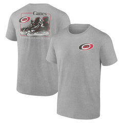 Carolina Hurricanes Glory Skates T-Shirt - Heather Gray | NHL Clearance