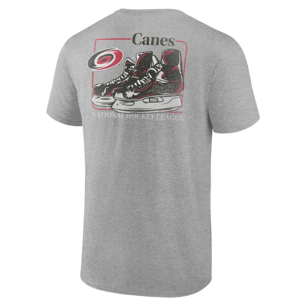 Carolina Hurricanes Glory Skates T-Shirt - Heather Gray | NHL Clearance