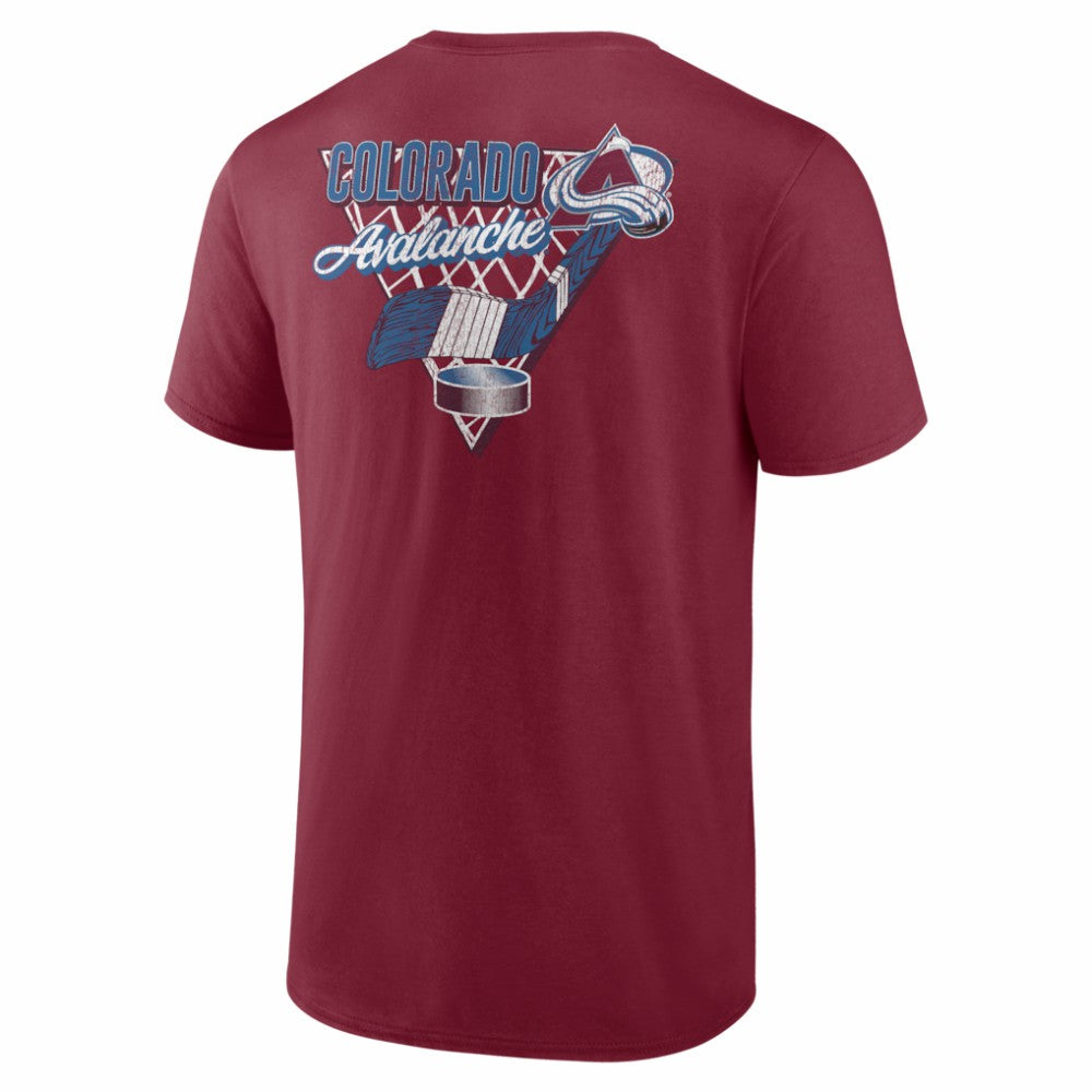 Colorado Avalanche Net Slap T-Shirt - Burgundy | NHL online