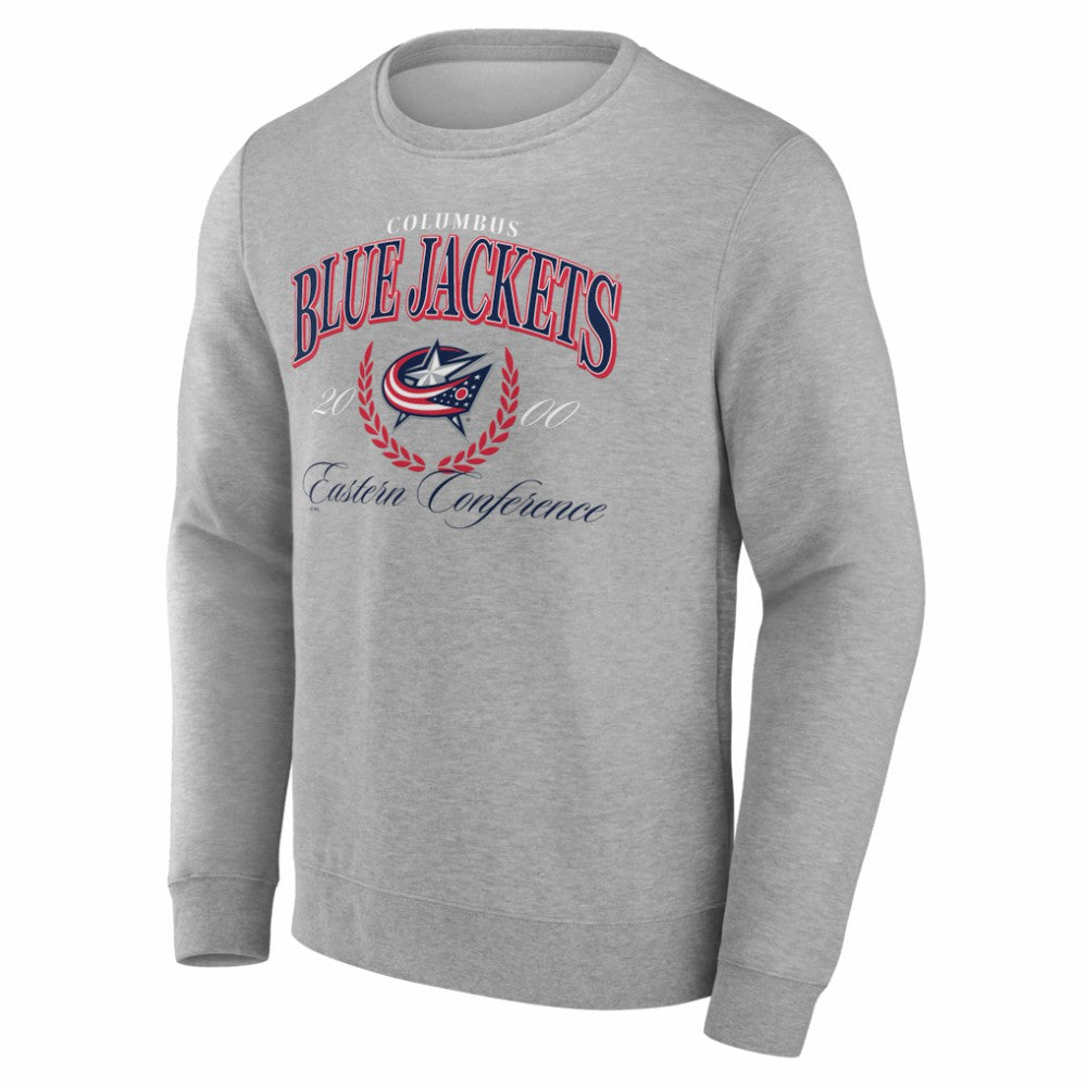 Columbus Blue Jackets Reign Supreme Pullover Sweatshirt - Gray | NHL on sale
