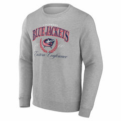 Columbus Blue Jackets Reign Supreme Pullover Sweatshirt - Gray | NHL on sale