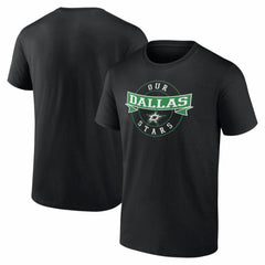 Dallas Stars Honor Circle T-Shirt - Black | NHL near me
