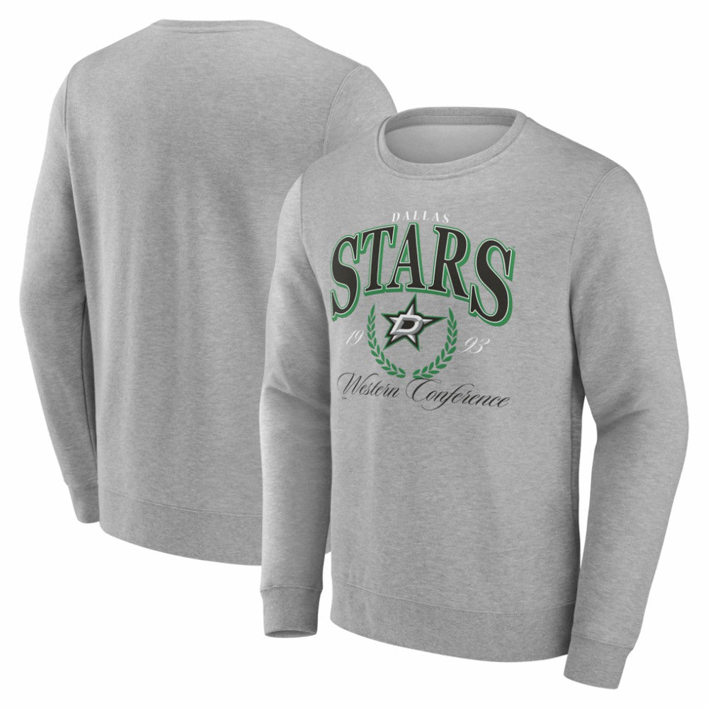 Dallas Stars Reign Supreme Pullover Sweatshirt - Gray | NHL Clearance
