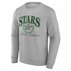 Dallas Stars Reign Supreme Pullover Sweatshirt - Gray | NHL Clearance