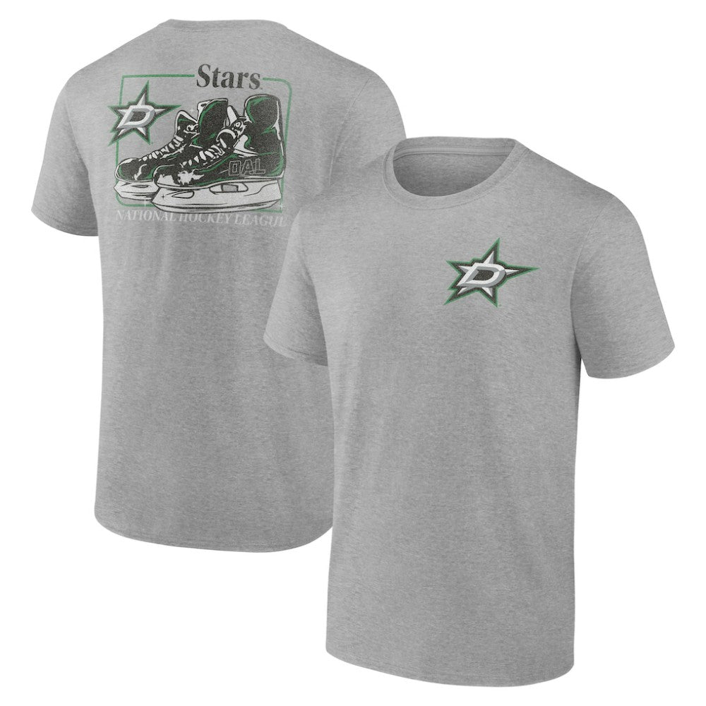 Dallas Stars Glory Skates T-Shirt - Heather Gray | NHL online