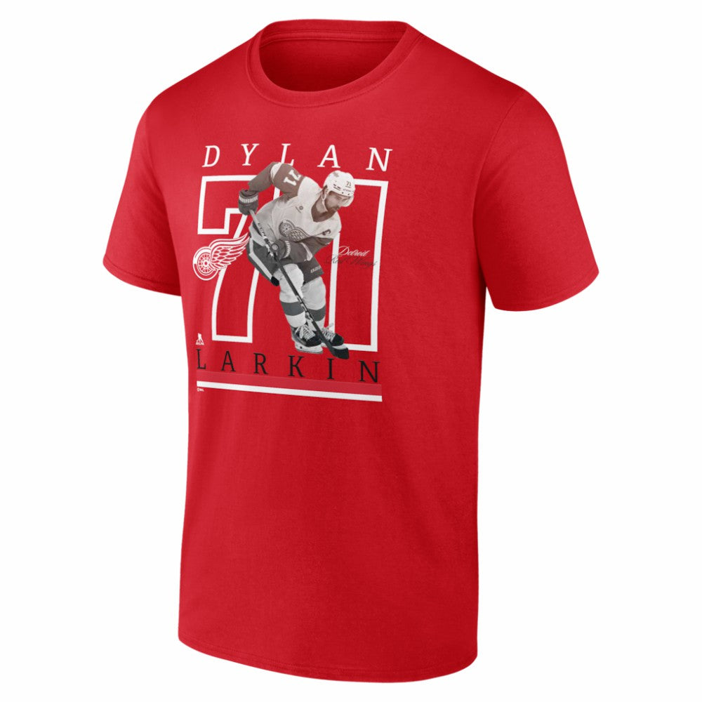 Dylan Larkin Detroit Red Wings Player Show T-Shirt - Red | NHL on sale