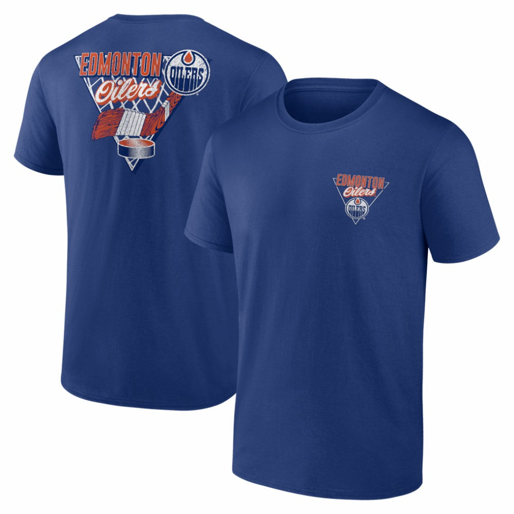 Edmonton Oilers Net Slap T-Shirt - Royal | NHL near me