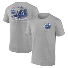 Edmonton Oilers Glory Skates T-Shirt - Heather Gray | NHL discount