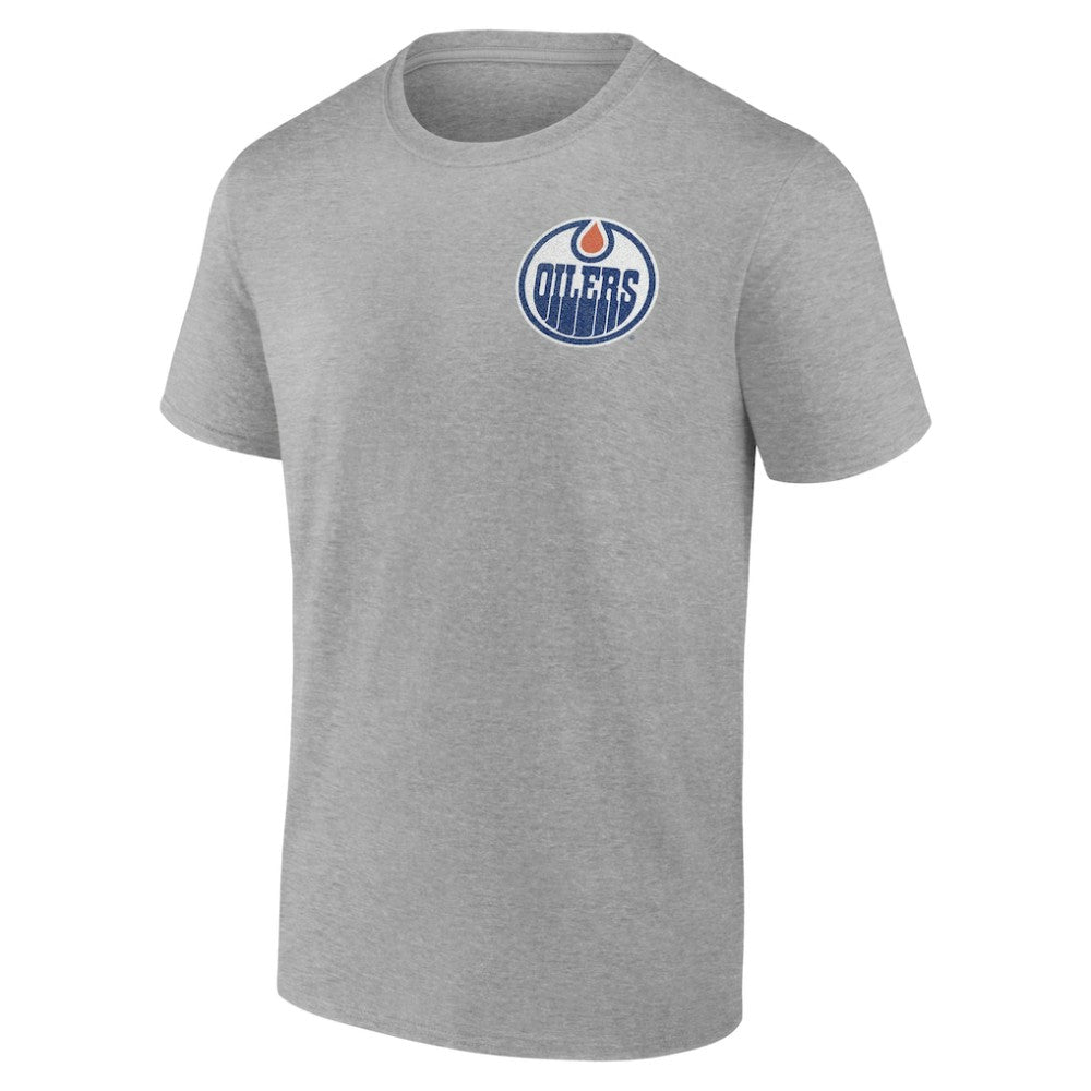 Edmonton Oilers Glory Skates T-Shirt - Heather Gray | NHL discount