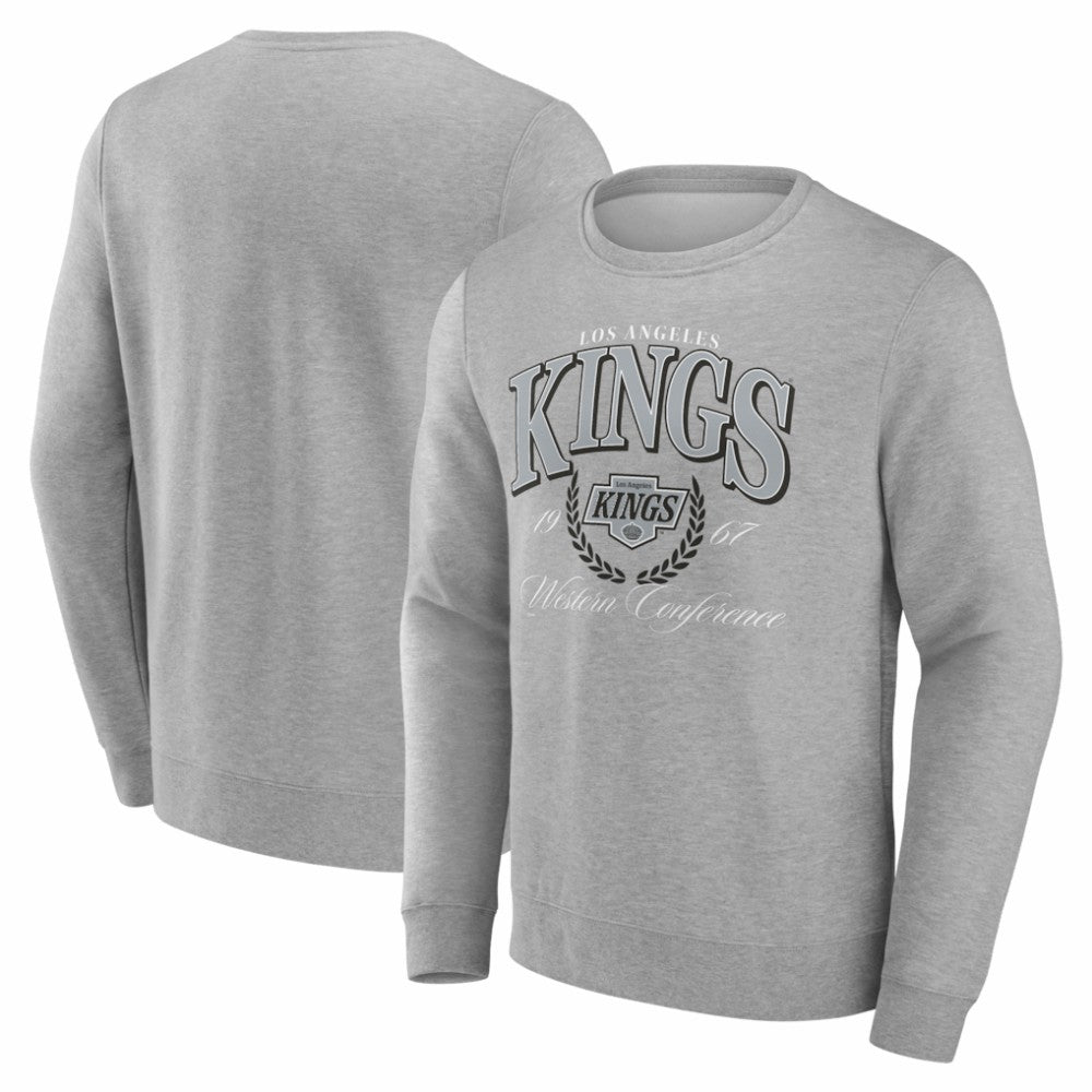 Los Angeles Kings Reign Supreme Pullover Sweatshirt - Gray | NHL near me