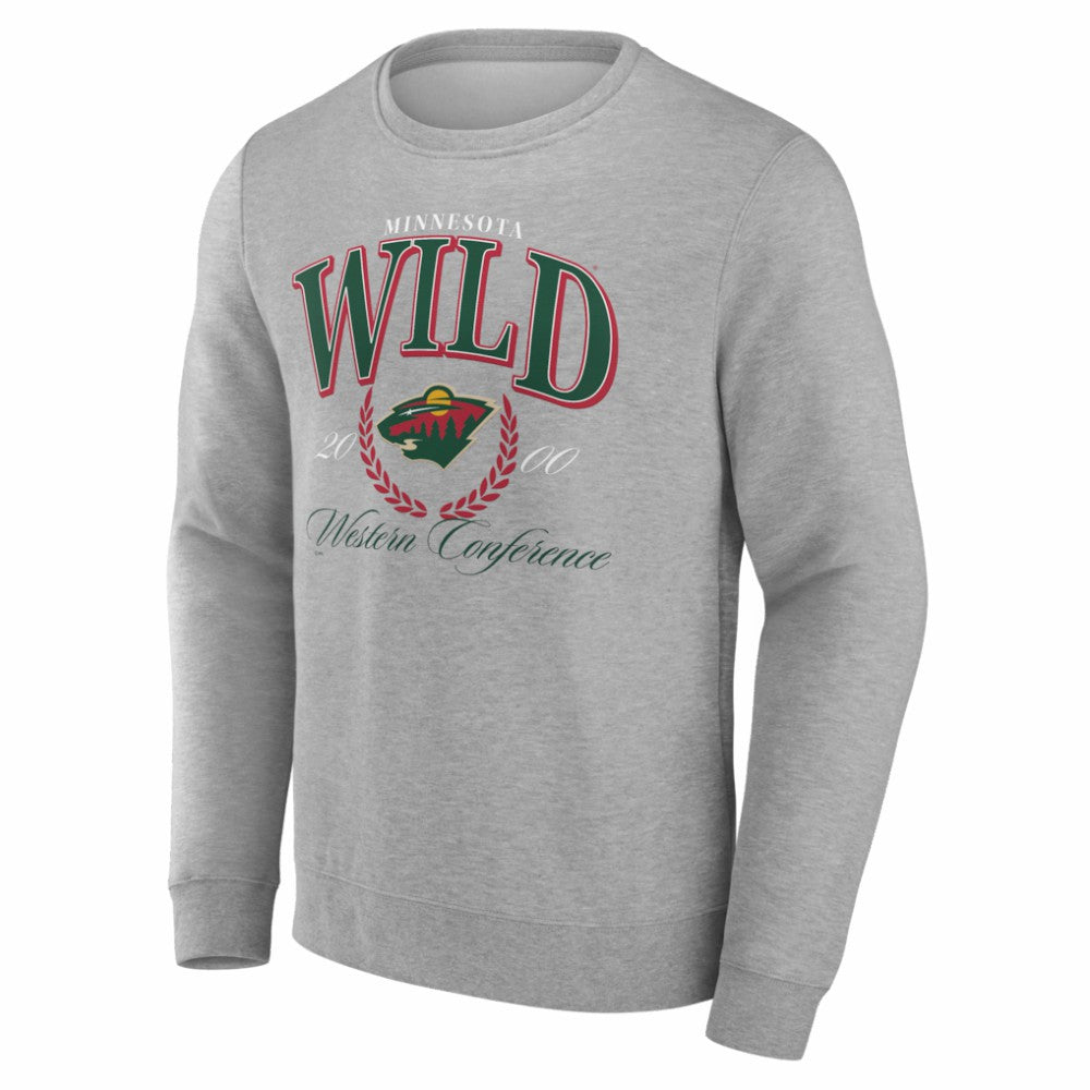 Minnesota Wild Reign Supreme Pullover Sweatshirt - Gray | NHL discount