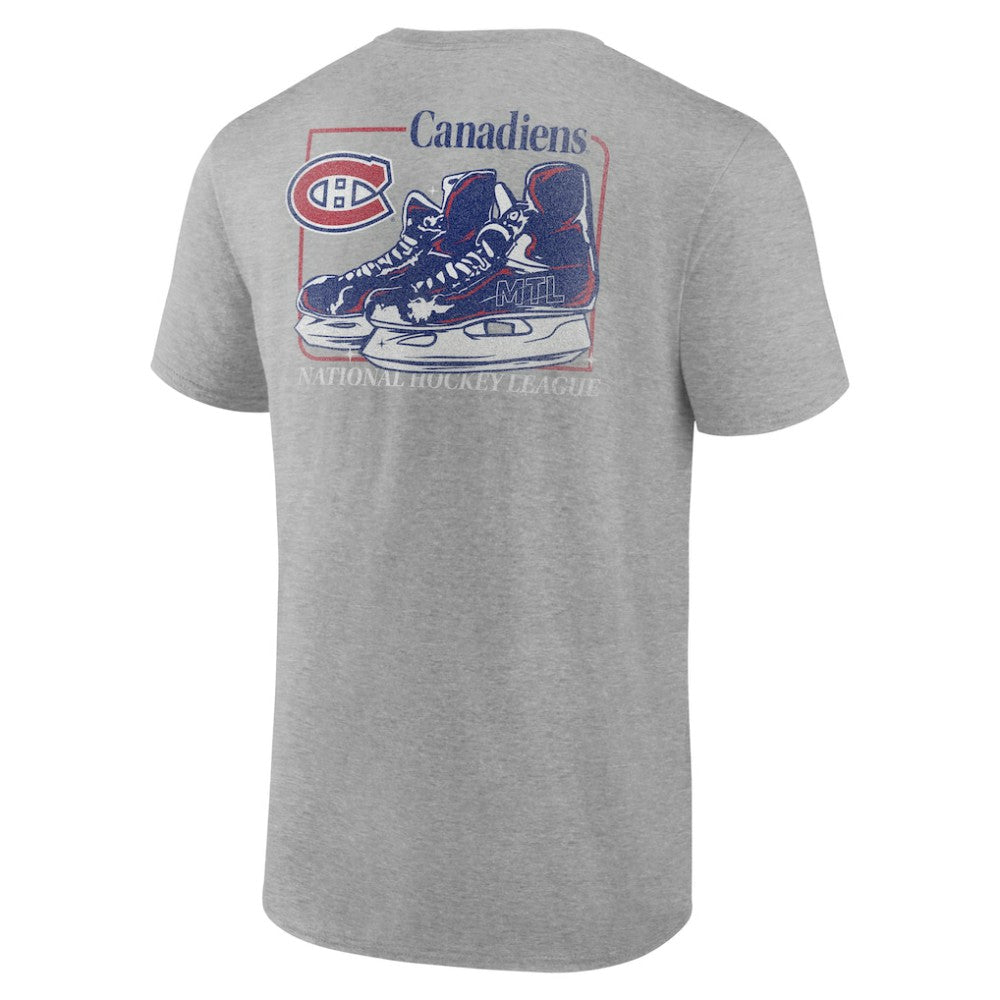 Montreal Canadiens Glory Skates T-Shirt - Heather Gray | NHL sale