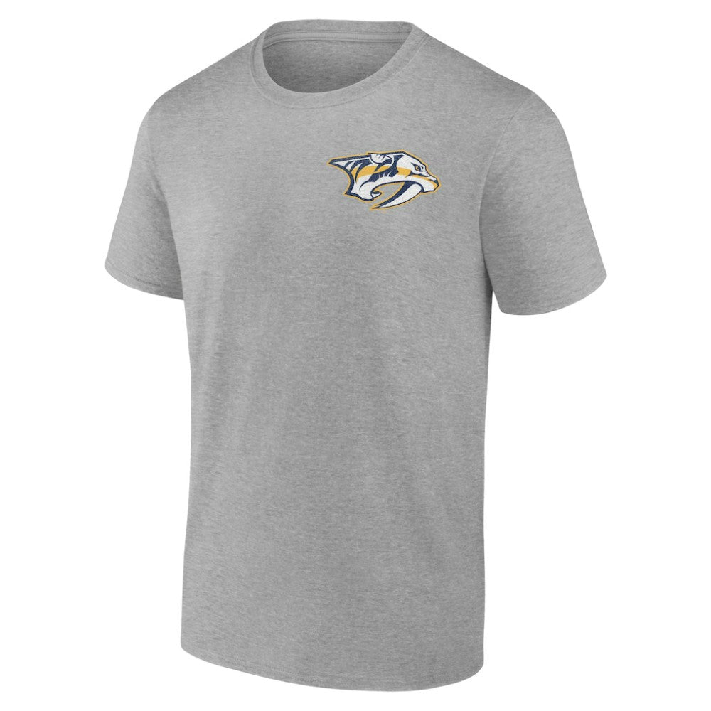 Nashville Predators Glory Skates T-Shirt - Heather Gray | NHL sale