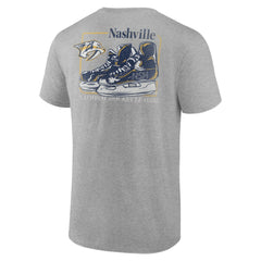 Nashville Predators Glory Skates T-Shirt - Heather Gray | NHL sale