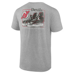 New Jersey Devils Glory Skates T-Shirt - Heather Gray | NHL near me