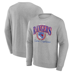 New York Rangers Reign Supreme Pullover Sweatshirt - Gray | NHL sale