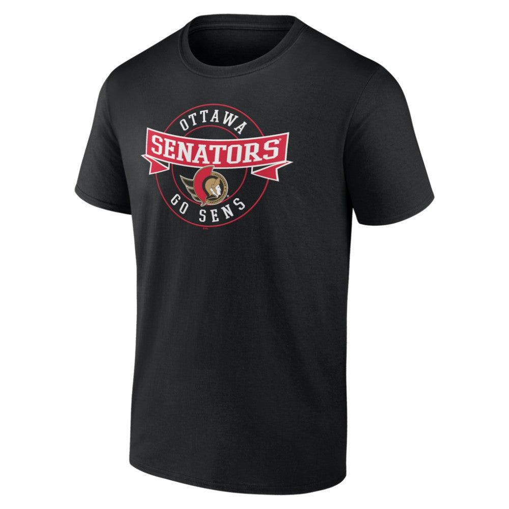 Ottawa Senators Honor Circle T-Shirt - Black | NHL near me
