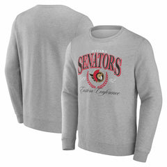 Ottawa Senators Reign Supreme Pullover Sweatshirt - Gray | NHL near me