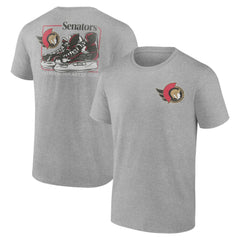 Ottawa Senators Glory Skates T-Shirt - Heather Gray | NHL discount