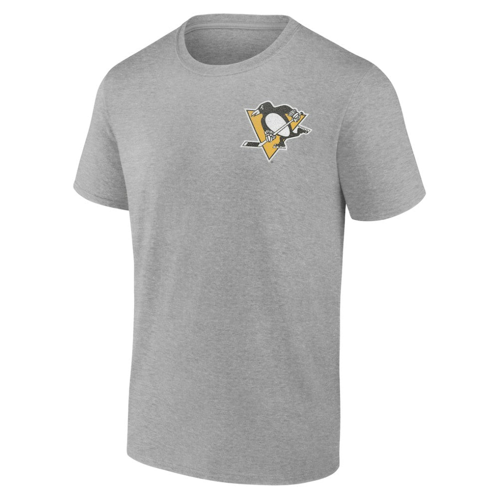 Pittsburgh Penguins Glory Skates T-Shirt - Heather Gray | NHL online