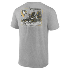Pittsburgh Penguins Glory Skates T-Shirt - Heather Gray | NHL online
