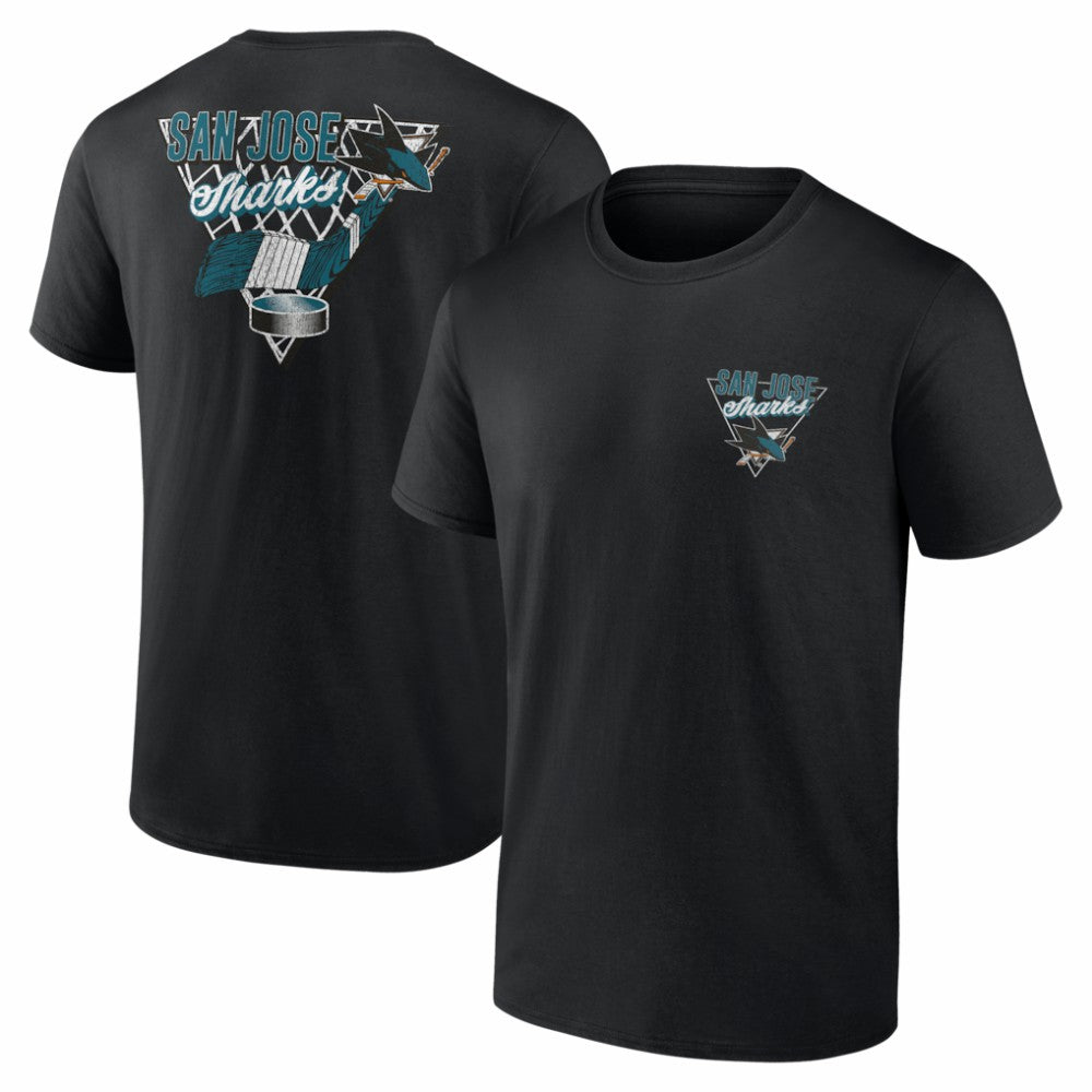 San Jose Sharks Net Slap T-Shirt - Black | NHL on sale