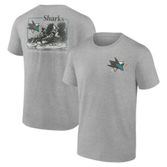 San Jose Sharks Glory Skates T-Shirt - Heather Gray | NHL on sale