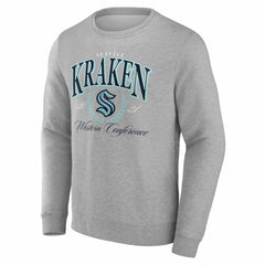 Seattle Kraken Reign Supreme Pullover Sweatshirt - Gray | NHL on sale