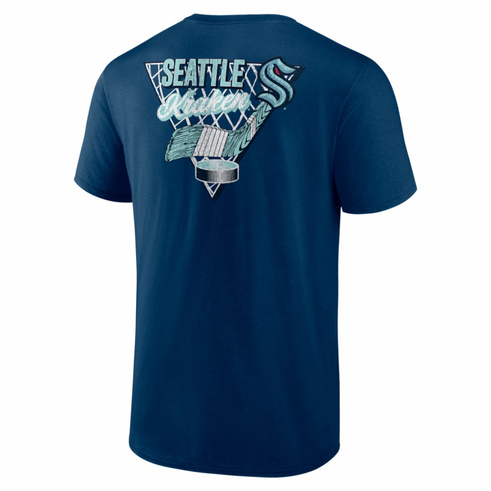 Seattle Kraken Net Slap T-Shirt - Deep Sea Blue | NHL near me