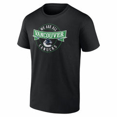 Vancouver Canucks Honor Circle T-Shirt - Black | NHL on sale