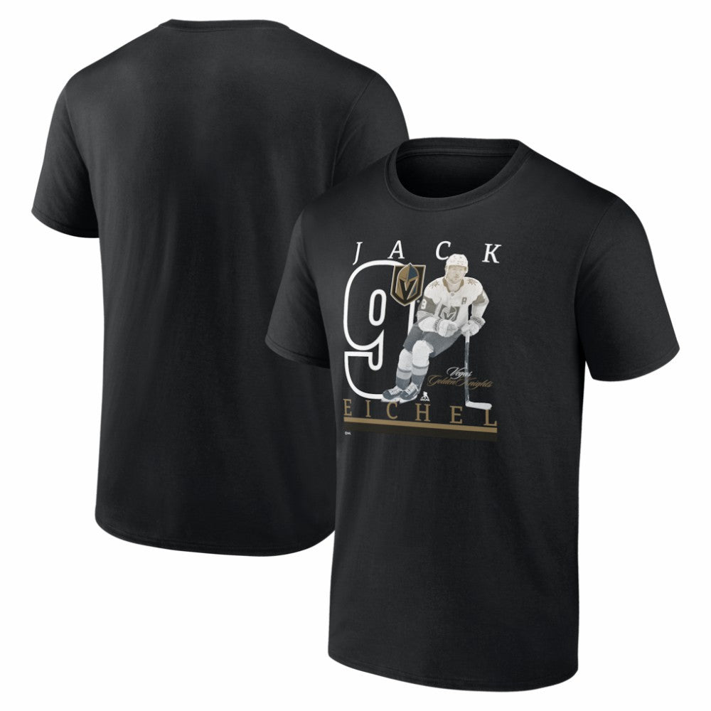 Jack Eichel Vegas Golden Knights Player Show T-Shirt - Black | NHL Lifestyle