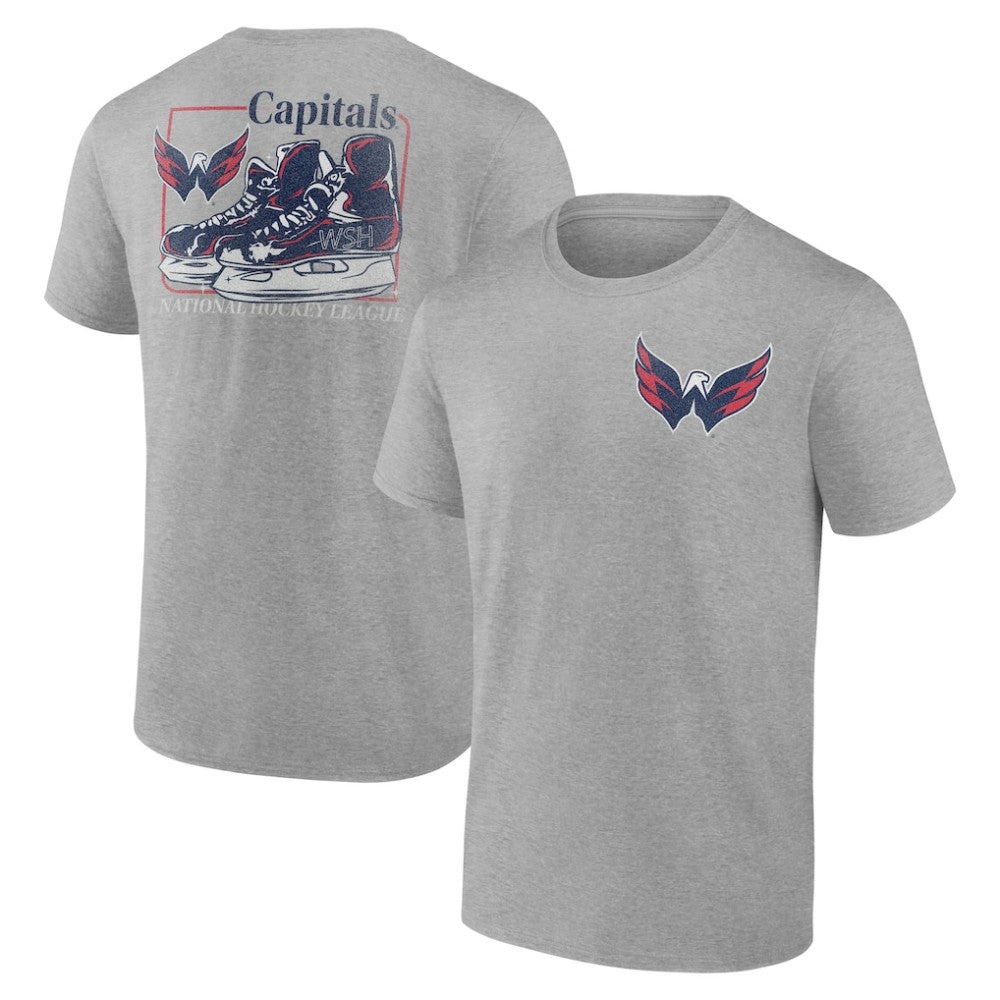 Washington Capitals Glory Skates T-Shirt - Heather Gray | NHL online