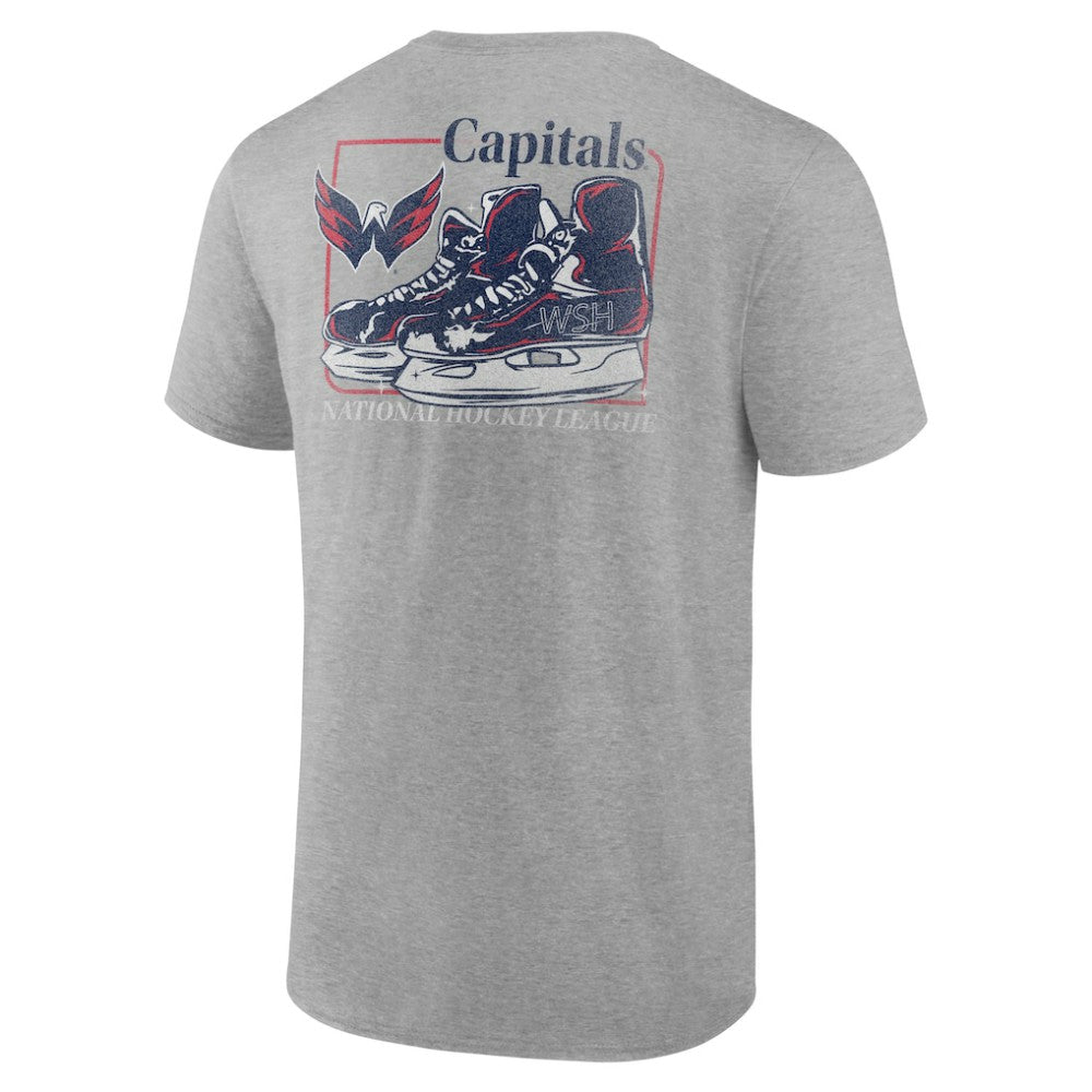 Washington Capitals Glory Skates T-Shirt - Heather Gray | NHL online