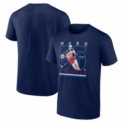 Mark Scheifele Winnipeg Jets Player Show T-Shirt - Navy | NHL Lifestyle