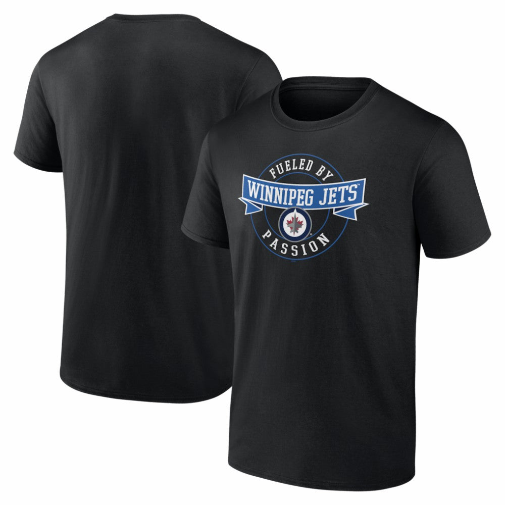 Winnipeg Jets Honor Circle T-Shirt - Black | NHL discount