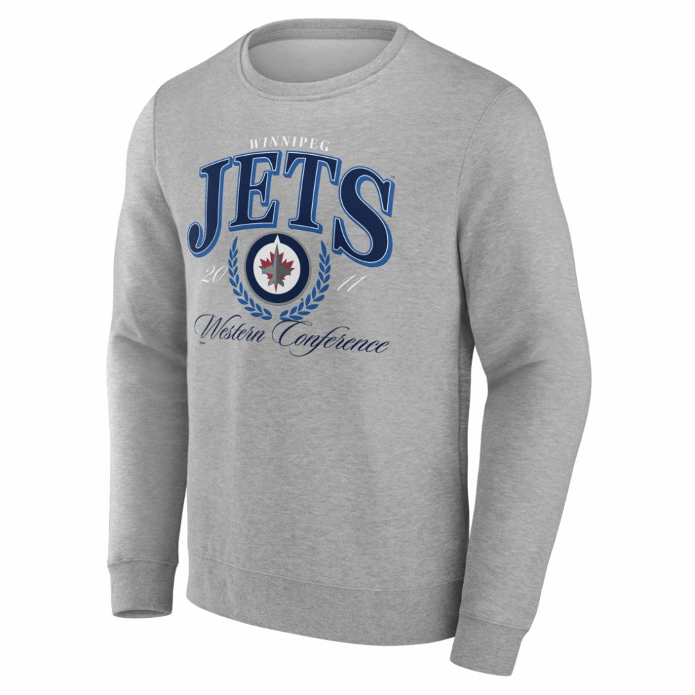 Winnipeg Jets Reign Supreme Pullover Sweatshirt - Gray | NHL discount