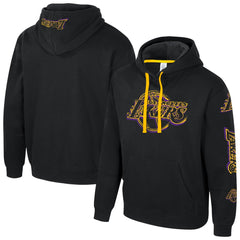 Los Angeles Lakers Stadium Essentials Unisex Elementized Pullover Hoodie Black