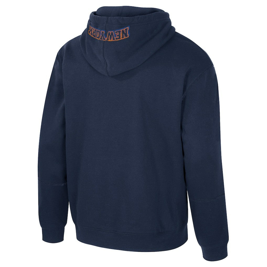New York Knicks Stadium Essentials Unisex Elementized Pullover Hoodie Navy