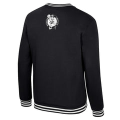 Boston Celtics Stadium Essentials Unisex Half-Time 2 Pullover Sweatshirt Black