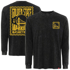 Golden State Warriors Sportiqe Men's Bono Long Sleeve T-Shirt Black