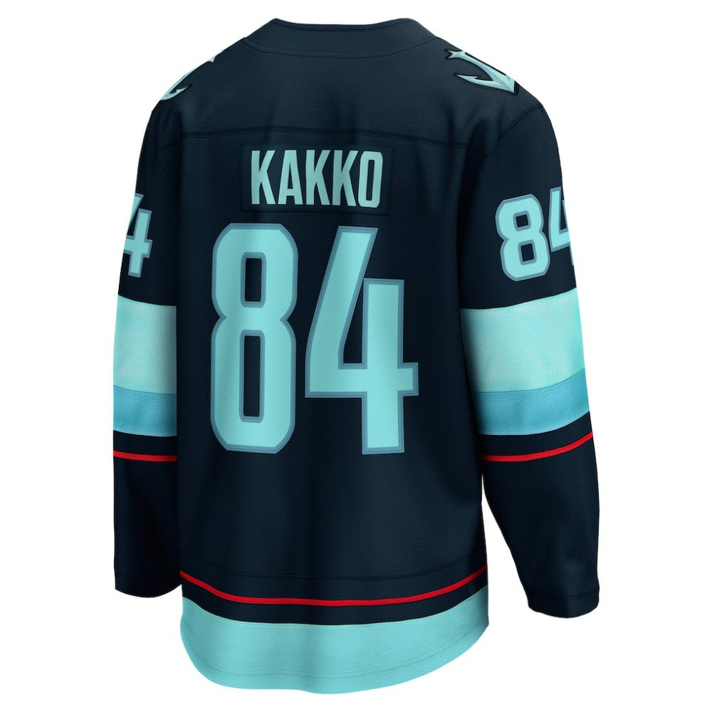 Kaapo Kakko Seattle Kraken Fanatics Home Breakaway Player Jersey - Deep Sea Blue | Fanatics Clearance