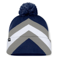 Dallas Cowboys Women's Cornerback Cuffed Knit Hat with Pom - Navy - Fanatics