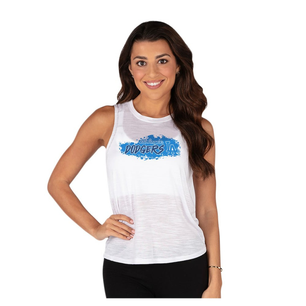 Los Angeles Dodgers Concepts Sport Women's Infuse Slub Tank Top Discount